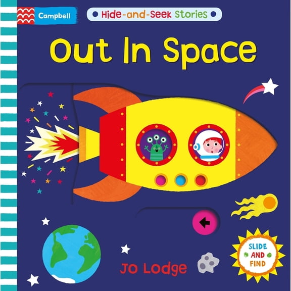 Hide and Seek: Out In Space (Board book)