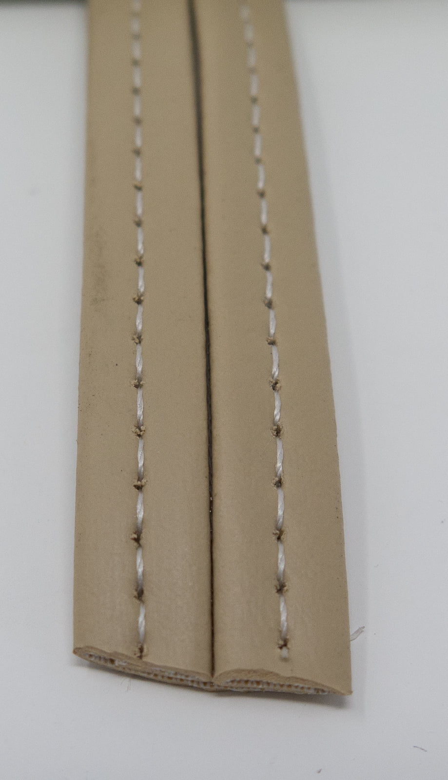 Hidem Marine Vinyl Upholstery Trim Dark Tan SAMPLE 3" Boat Auto