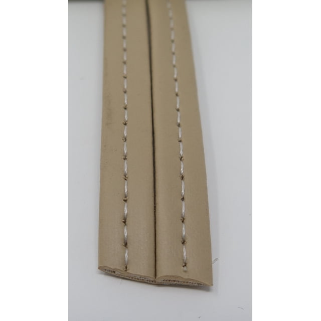 Hidem Marine Vinyl Upholstery Trim Dark Tan SAMPLE 3