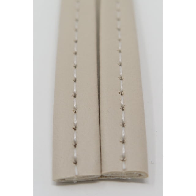 Hidem Marine Vinyl Upholstery Trim Seashell White SAMPLE 3