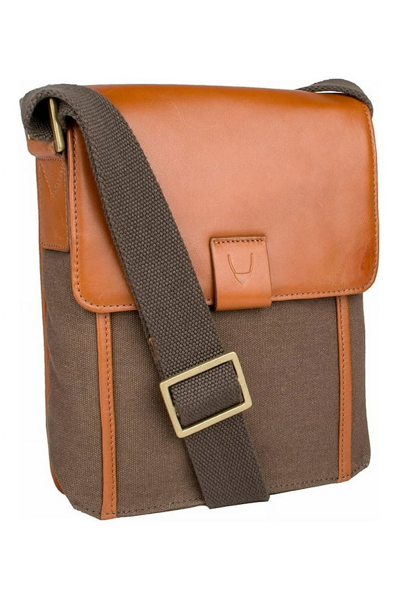 Aiden Small Canvas & Leather Crossbody Handbag