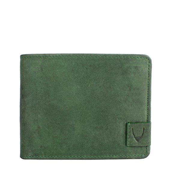 Hidesign Camel Leather RFID Blocking Trifold Wallet