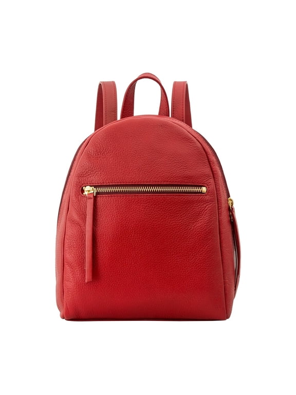 Kiwi Small Leather Backpack