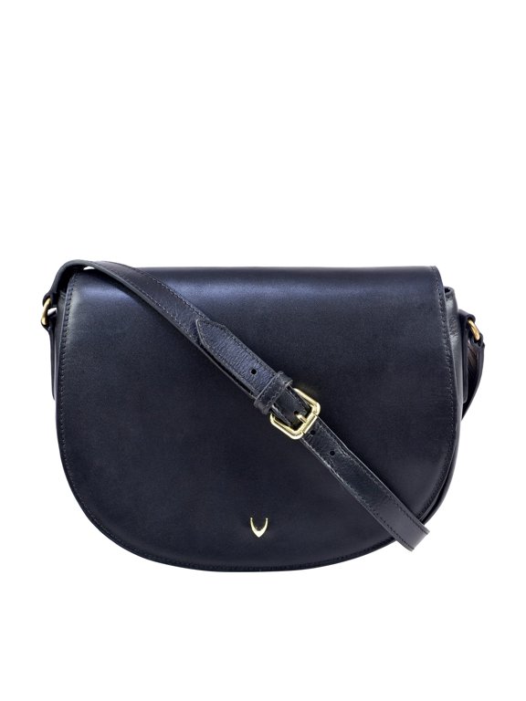 Nelly Classic Leather Crossbody Bag