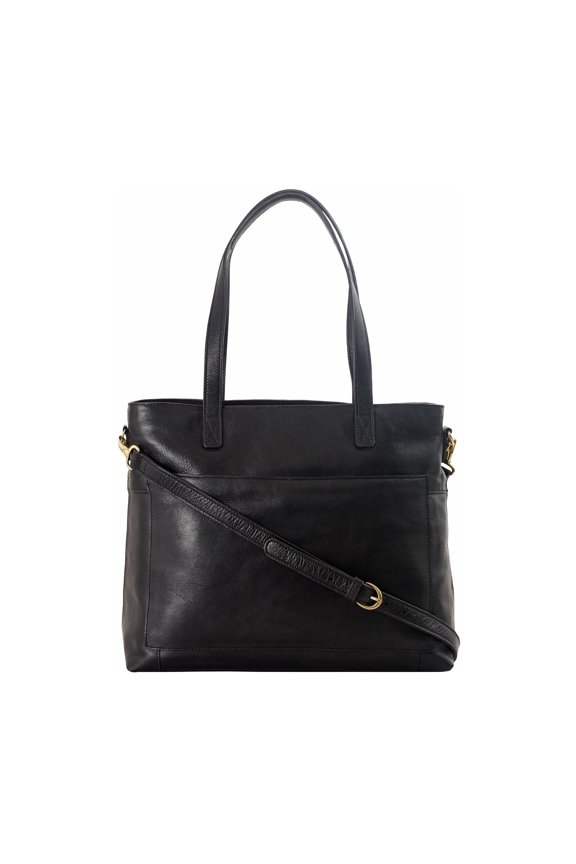 Sierra Leather Tote Bag with Shoulder Strap