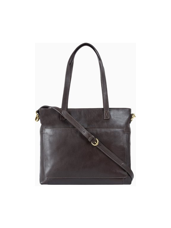 Sierra Leather Tote Bag with Shoulder Strap