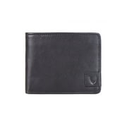 Hidesign Vespucci Black Buffalo Leather RFID-blocking Slim Bifold Wallet