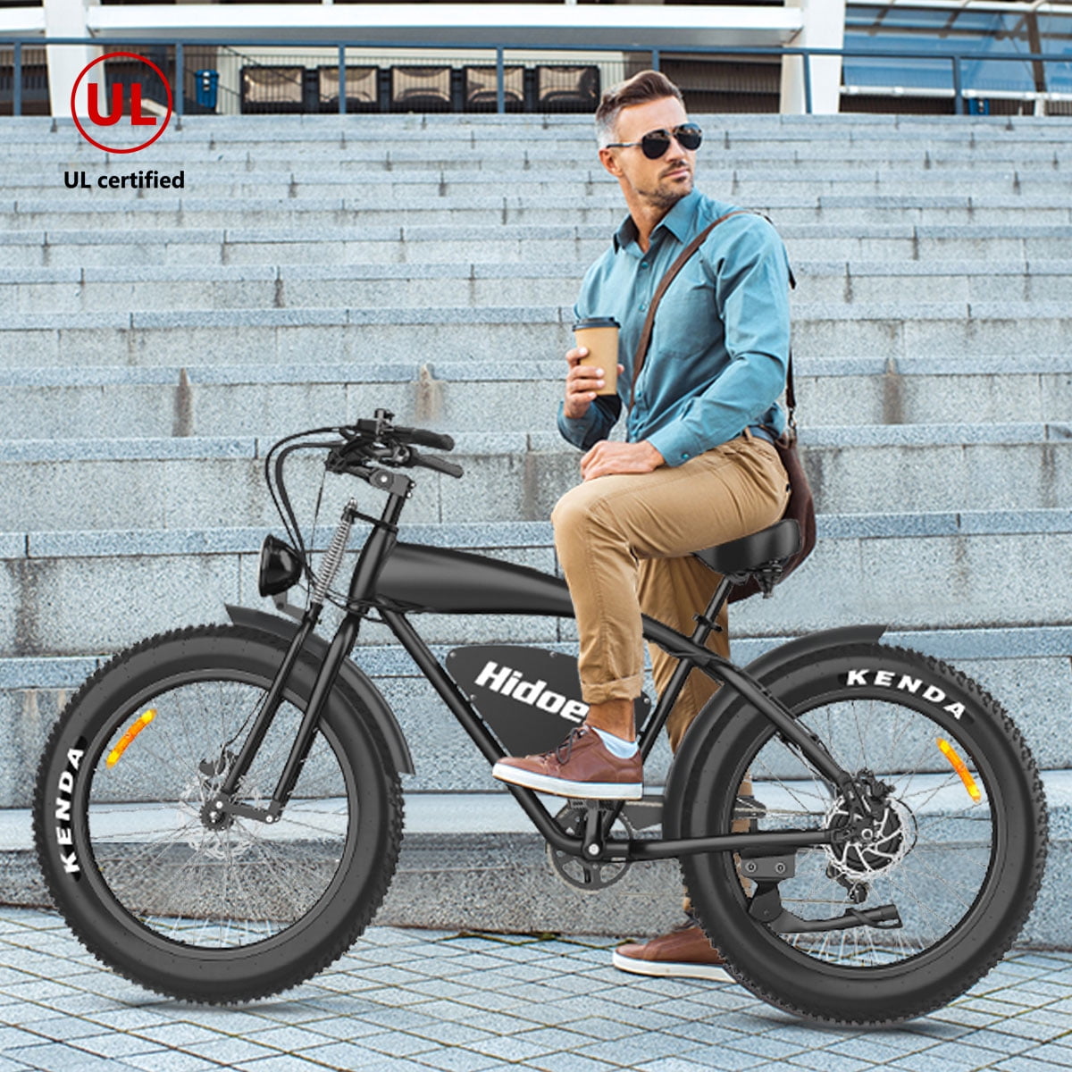 Viribus Bicicleta eléctrica para adultos, bicicletas eléctricas de 25 mph  para adultos con canasta, 350 W/500 W, bicicletas eléctricas de viaje para