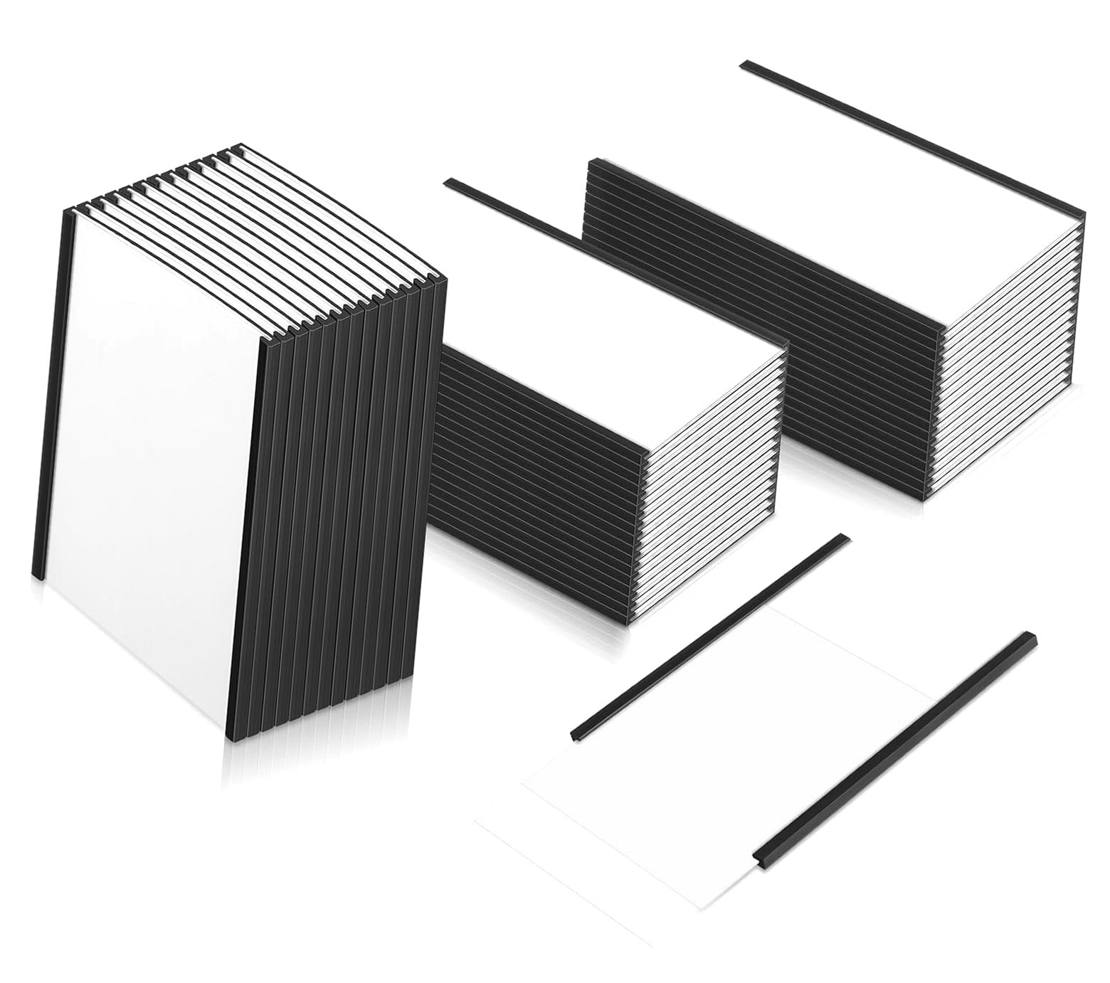 Hidove 30 Pieces Channel Label Holders Set 3 5 Inch Label Holder with ...