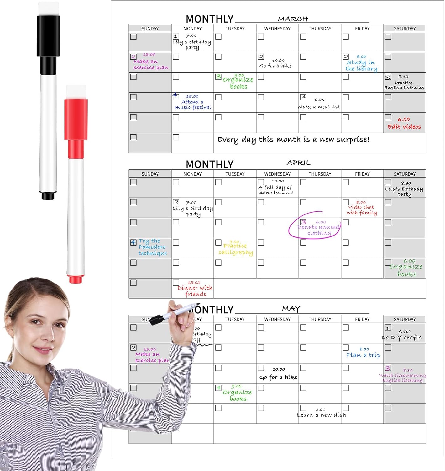 hidove-46-63-vertical-3-month-calendar-for-wall-extra-large-undated