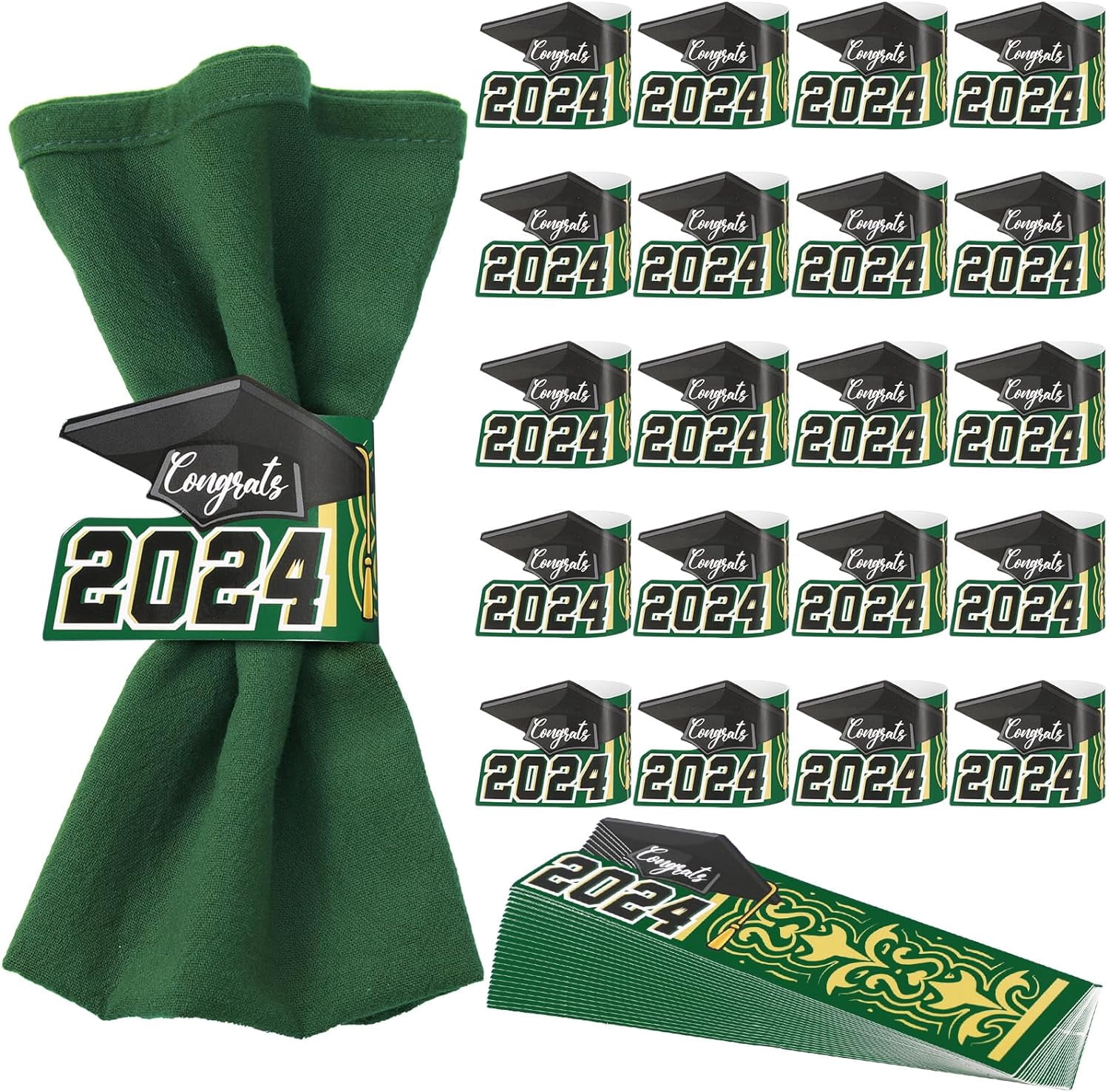 Hidove 50 Pcs Graduation Party Per Nkin Holder 2025 Bulk Graduation ...
