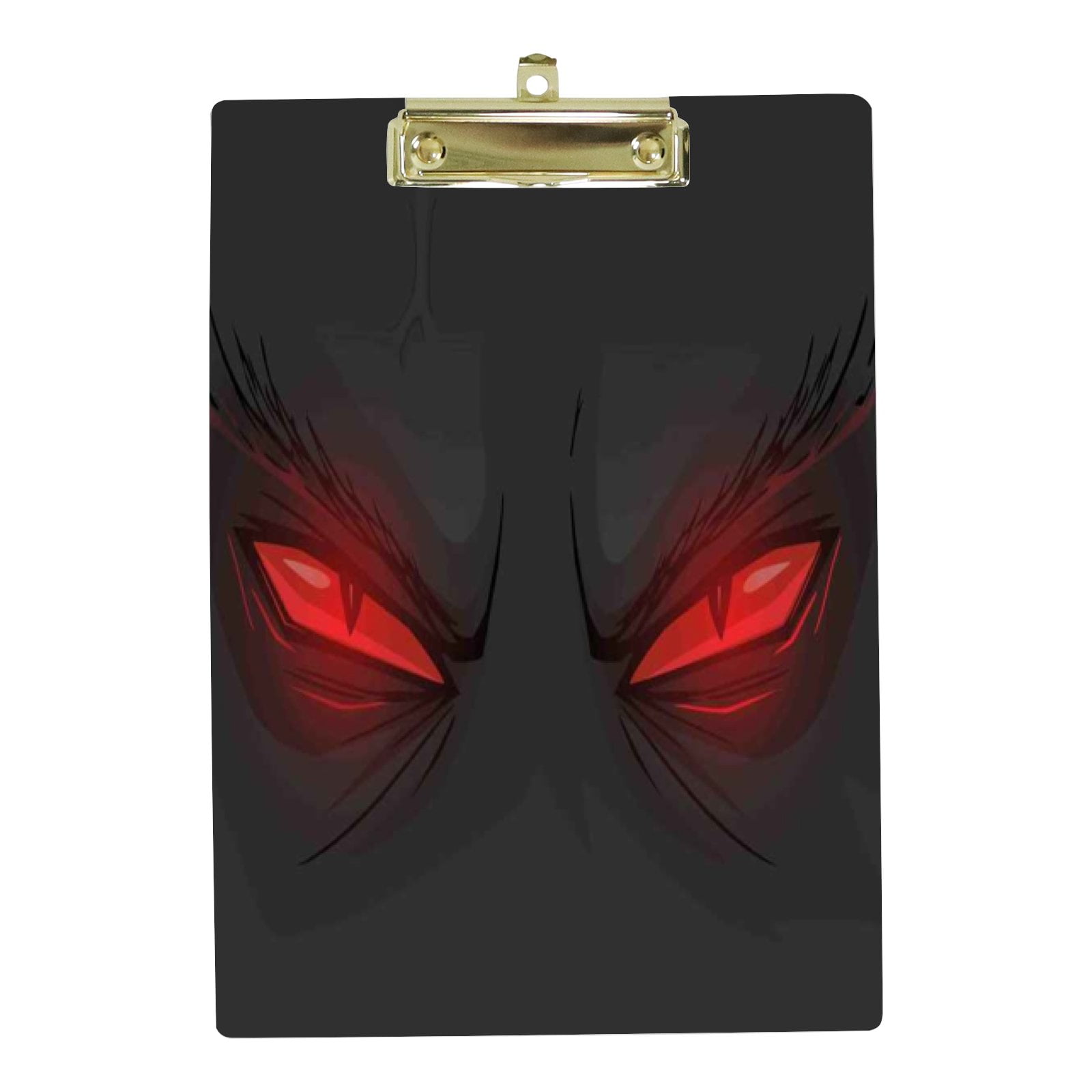 Hidove Acrylic Clipboard, Red Eyes Standard A4 Letter Size Clipboards