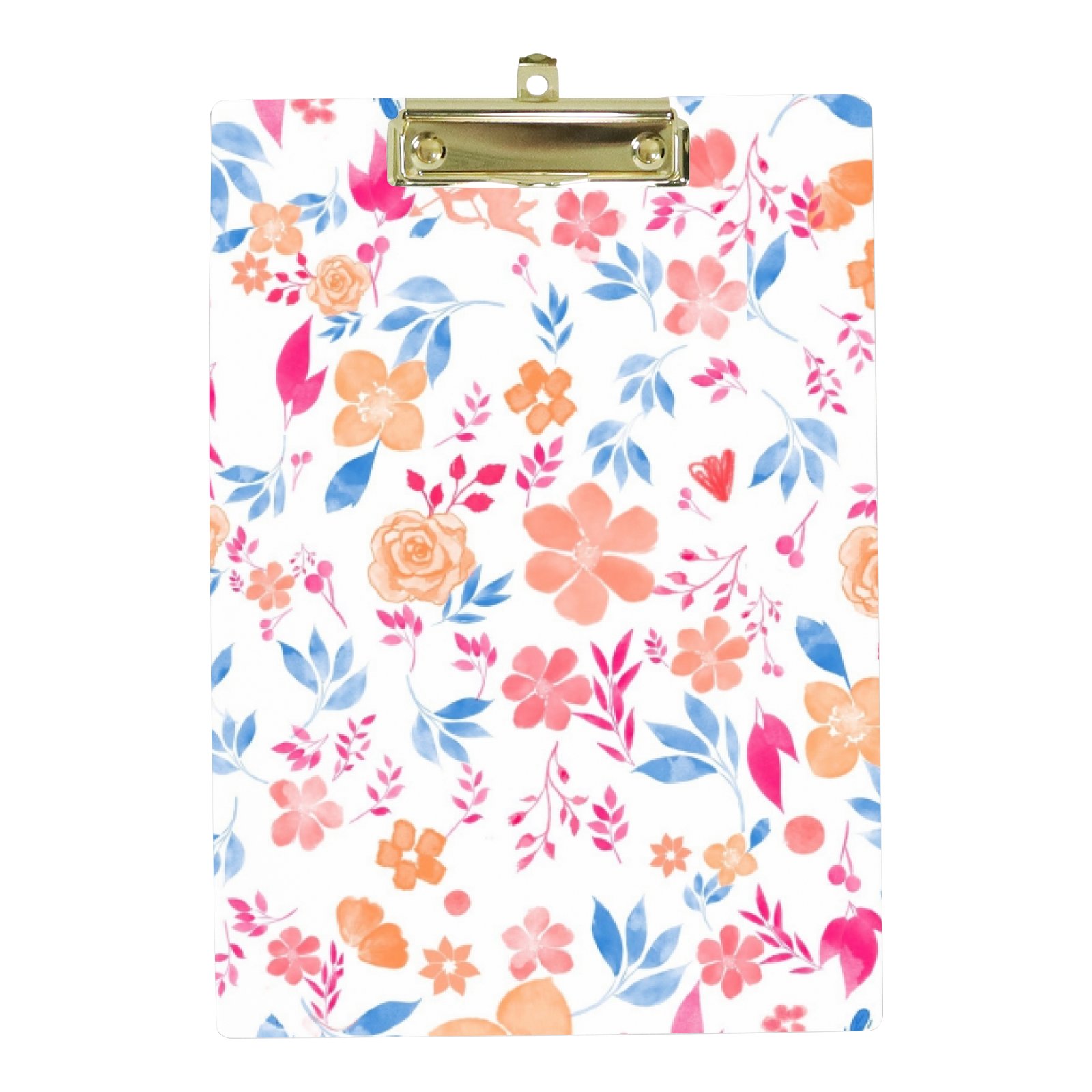 Hidove Acrylic Clipboard, Red Flowers Standard A4 Letter Size ...