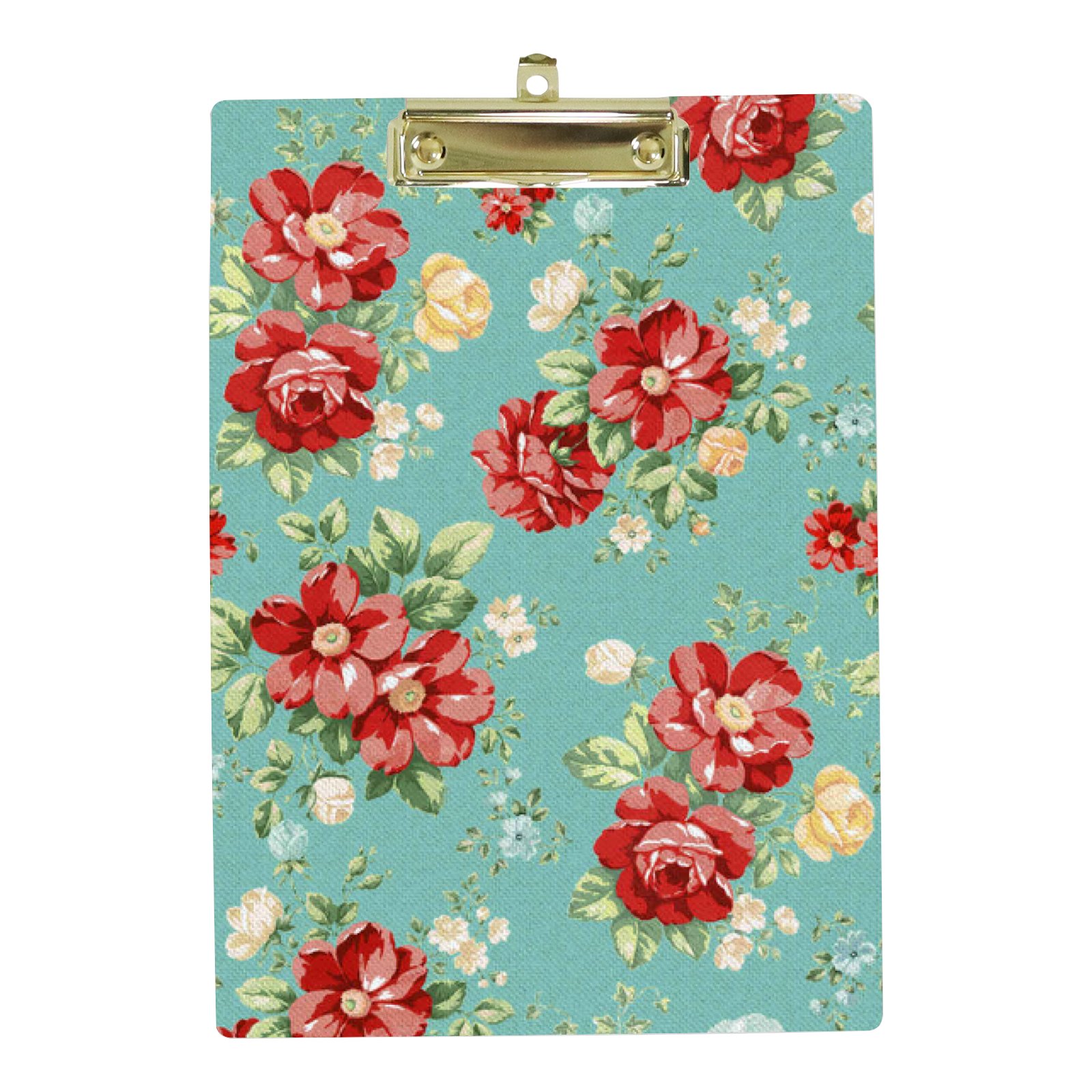 Hidove Acrylic Clipboard, Red Rose Standard A4 Letter Size Clipboards