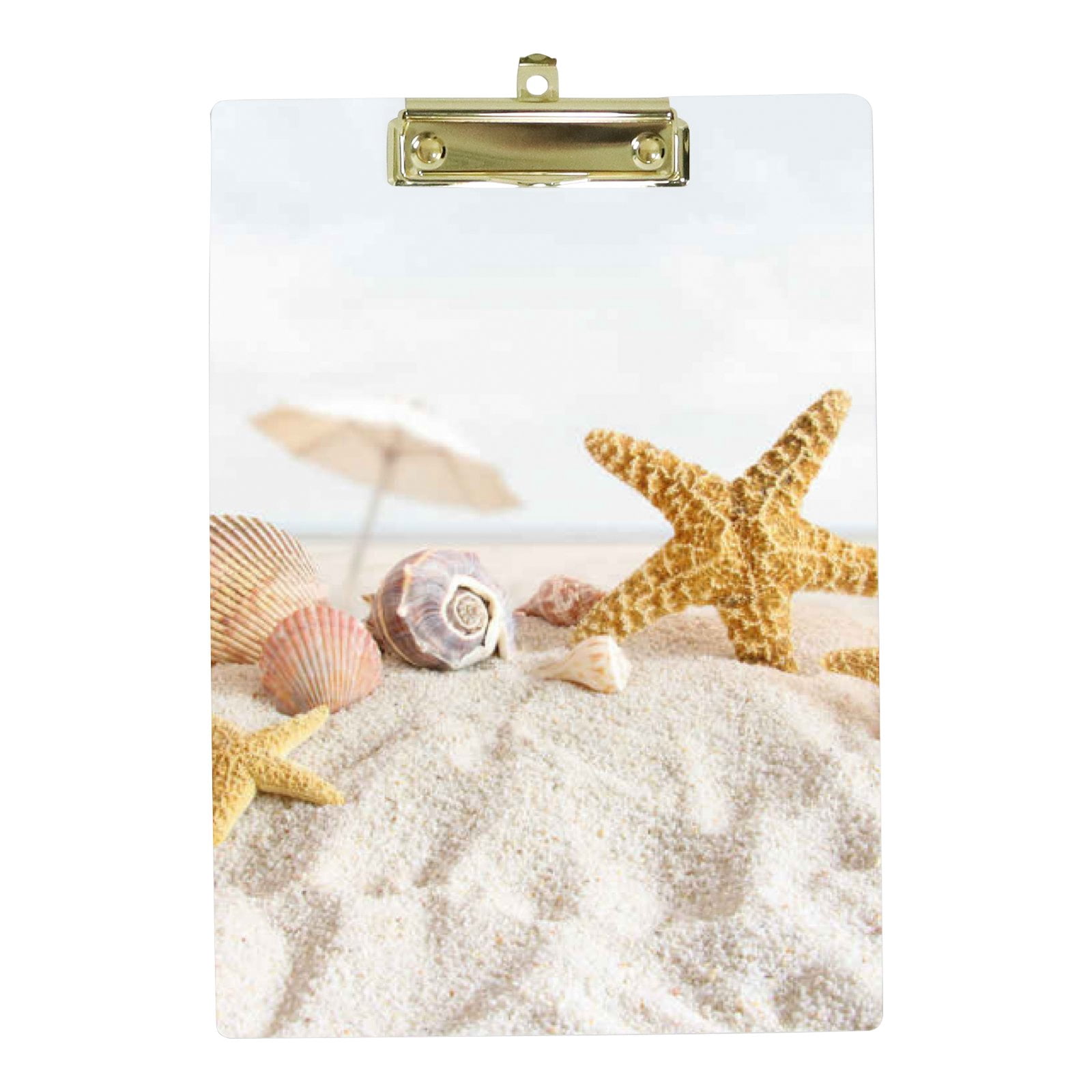 Coolnut Pink Stripe Clipboard, Acrylic Standard A4 Letter Size Clip Board With Low Profile Clip For Office, Classroom, Doctor, Nurse And Teacher, 12.5"x9