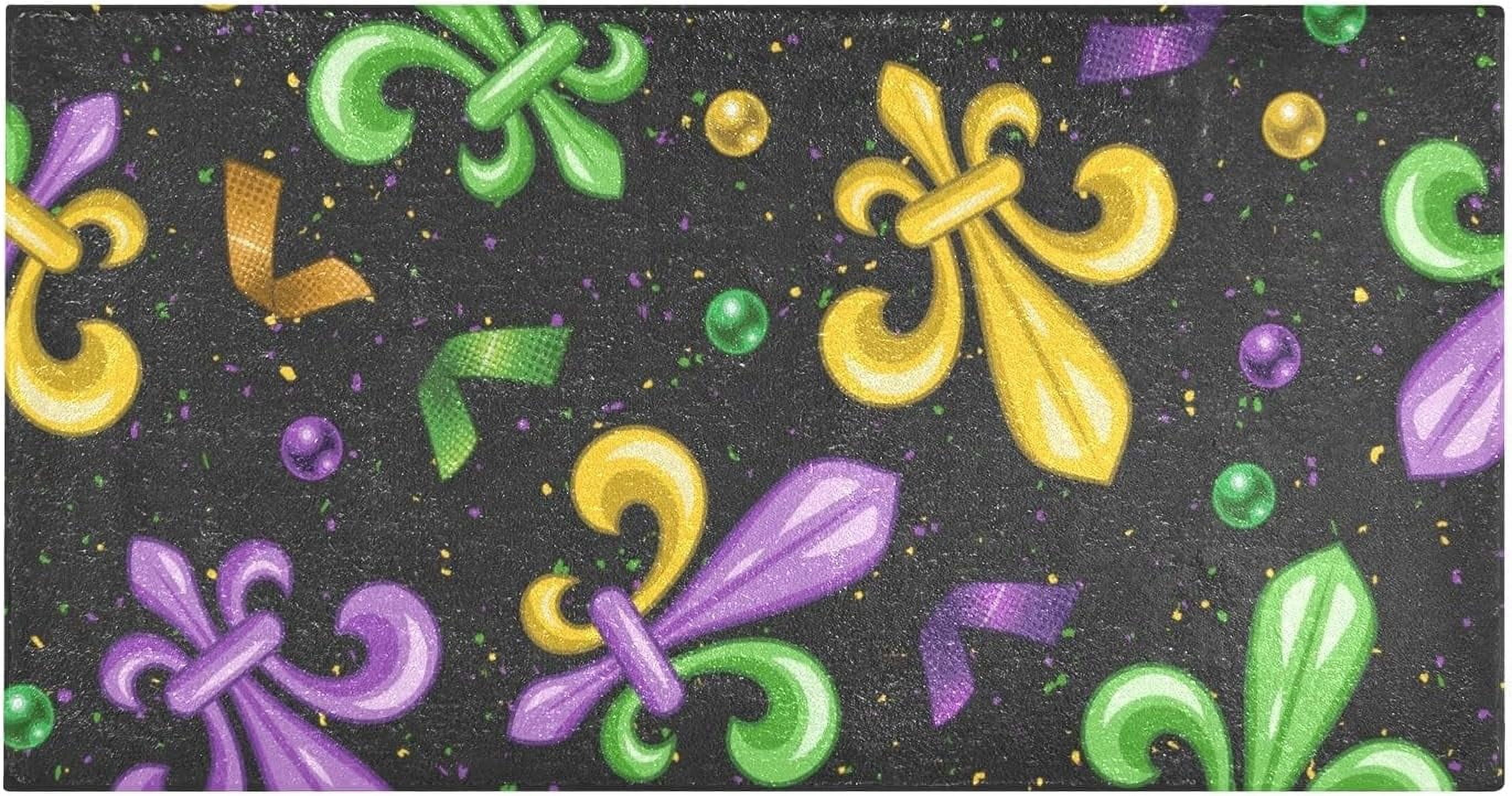 mardi gras rugs