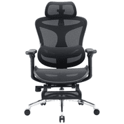 SIHOO C300 Computer Chair with Footrest Gaming Chair with Soft 4D Armrests, Dynamic Lumbar Support and Swivel Office Chair
