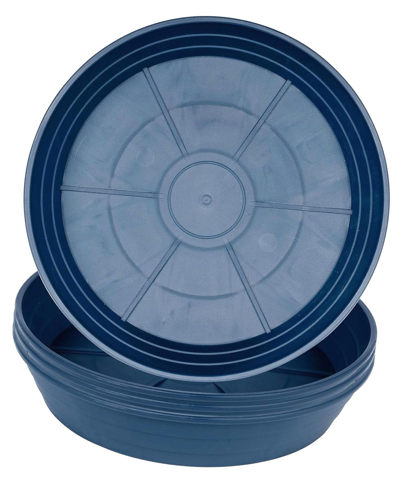 Hidove Plant Saucer 14 Inch 4 Pack 6 8 10 12 14 16 18 20 25, Plastic ...