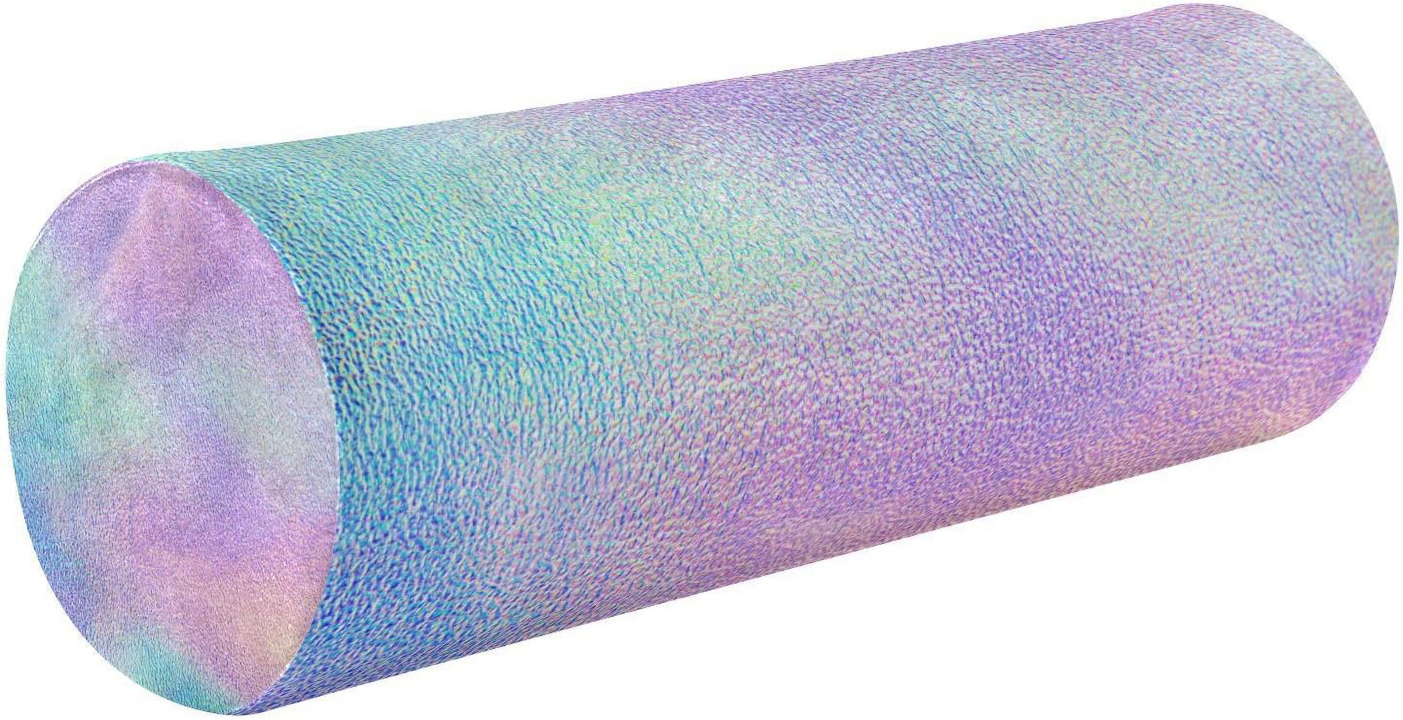 Hidove Round Cervical Roll Memory Foam Pillow with Removable Washable