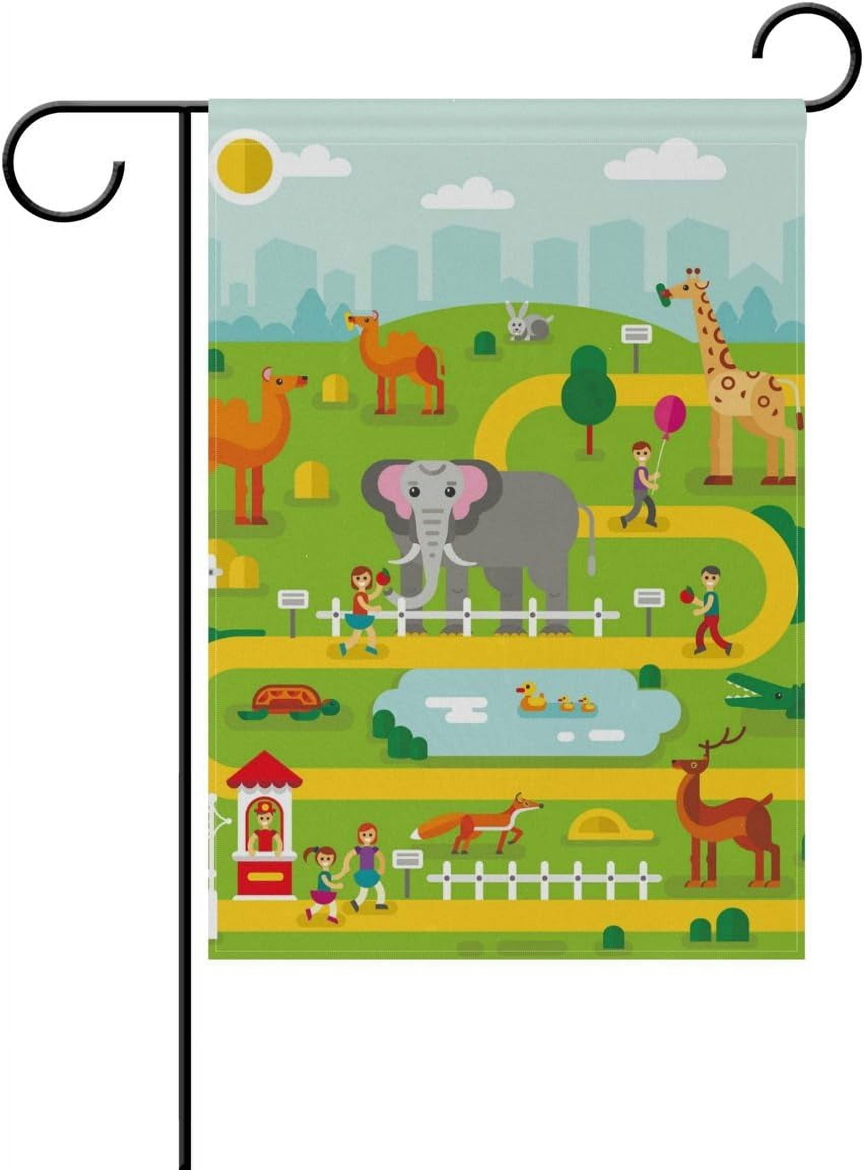 Hidove Seasonal Holiday Garden Yard House Flag Banner 28 X 40 Inches