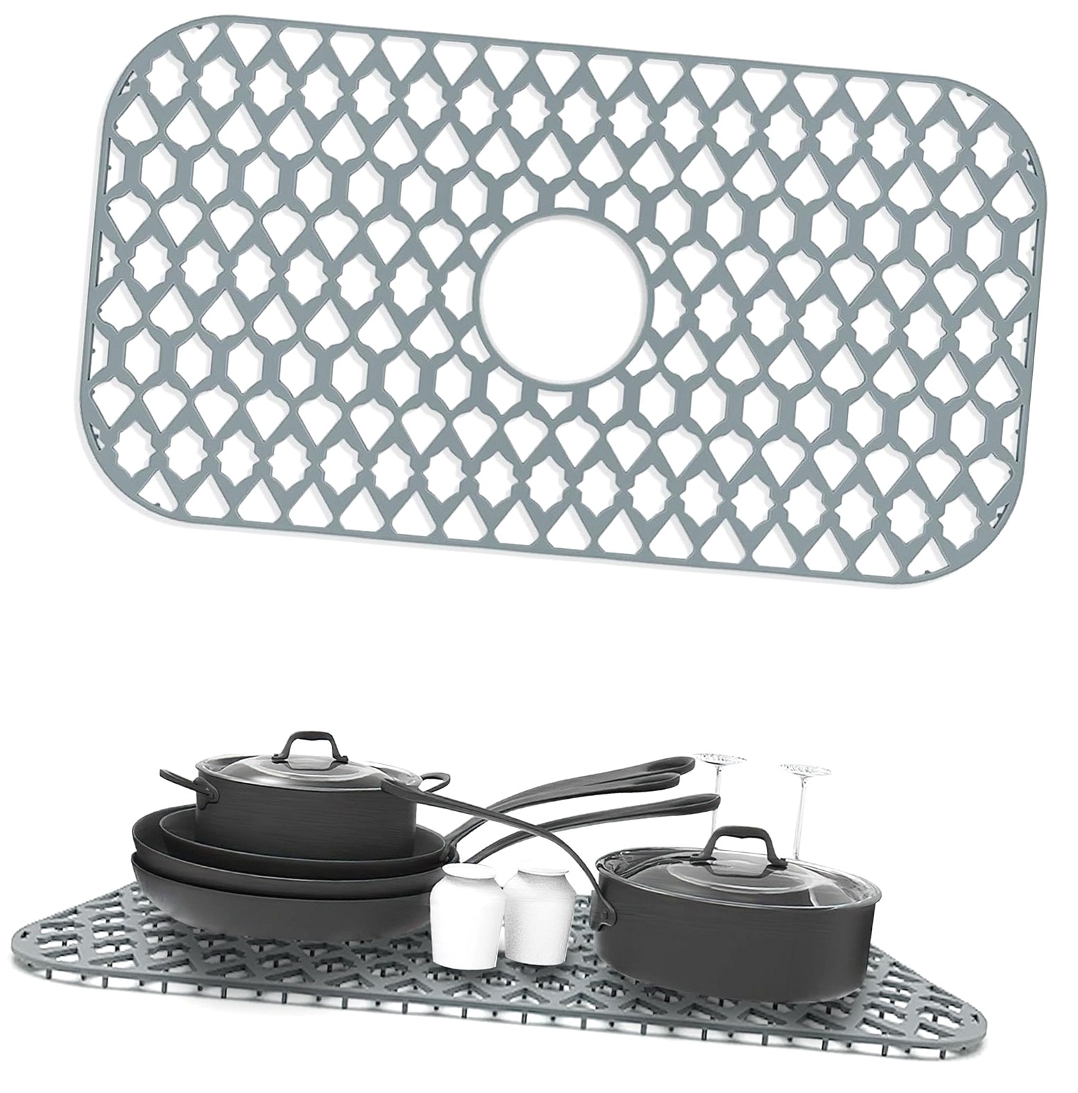Hidove Sink Protectors for Kitchen Sink 13x11 16x12 18x12 19x13 22x13 ...