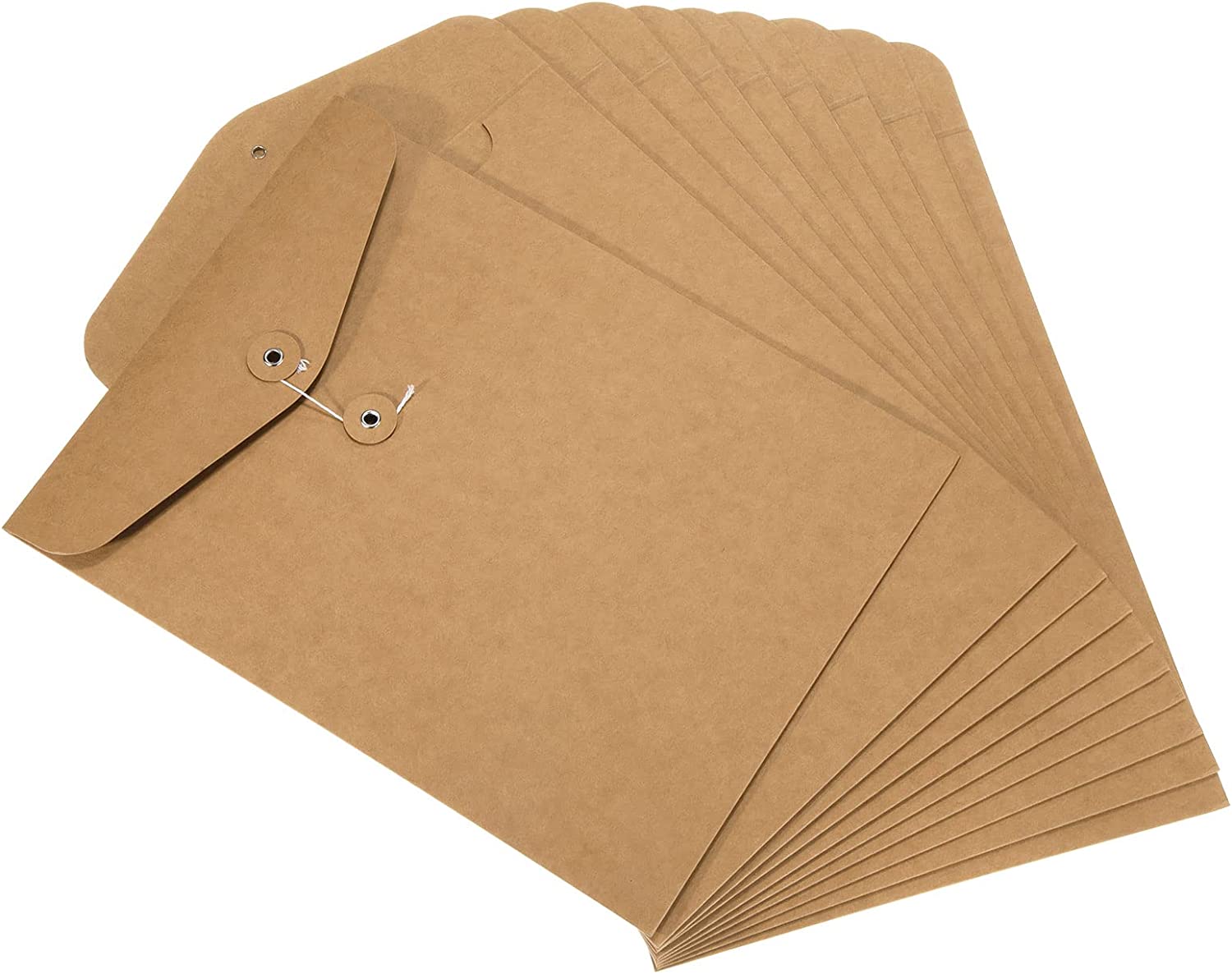 Hidove String File Folders 10 Pack Size Document Letter Organizer ...