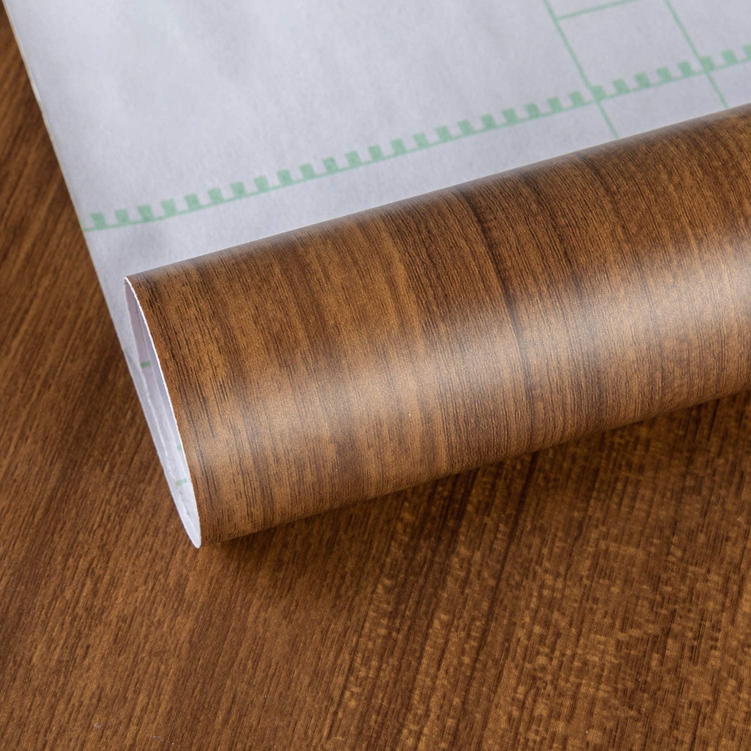 Walnut Paper Hidove Walnut Wood Contact Paper Brown 16 354 inch Thick and Stick ...