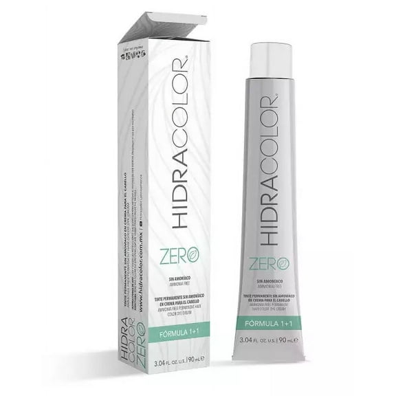 HidraColor ZERO Ammonia Free Permanent Hair Color Dye Cream - #6 Dark Blonde - Rubio Oscuro
