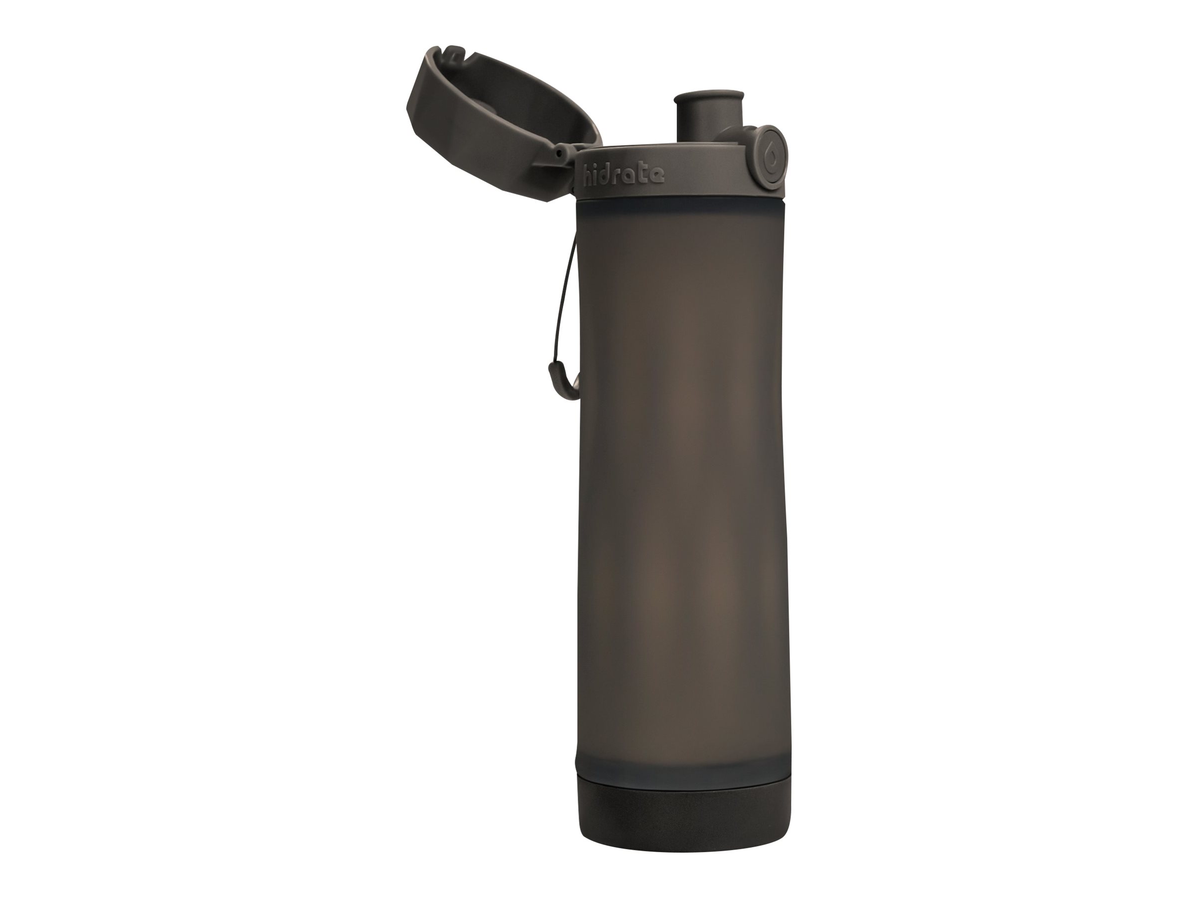 Hidrate Spark 3 Smart Water Bottle, Black, Track Water Intake, Glow Reminder