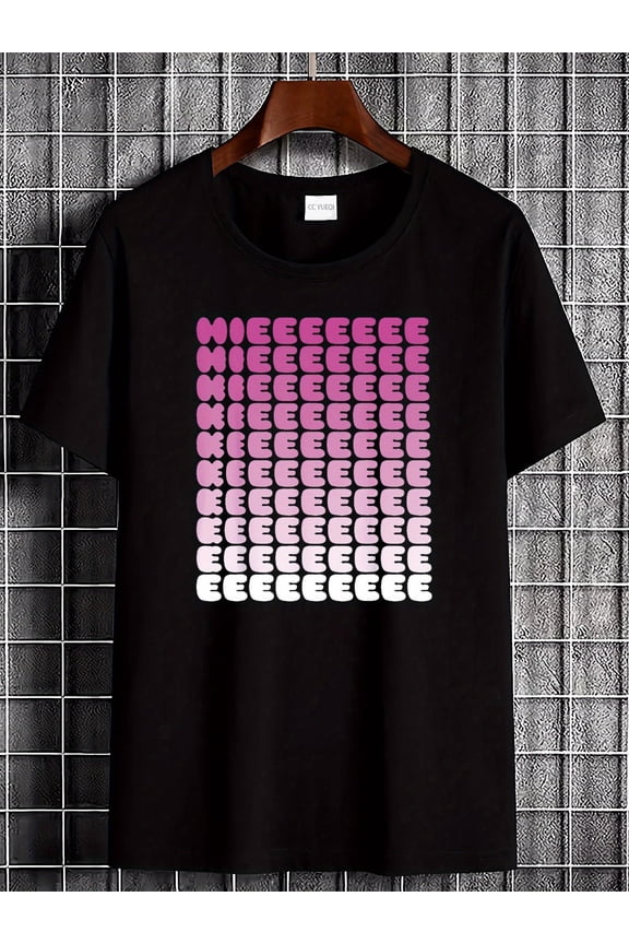 Hieeeee Alaska Funny Tshirt Drag Queen Black Fashion Comfortable Slightly Graphic Streetwear Casual Stretched homme Stylish Soft Breathable Designer clothes Unisex Top for Everyday Wear Versatile