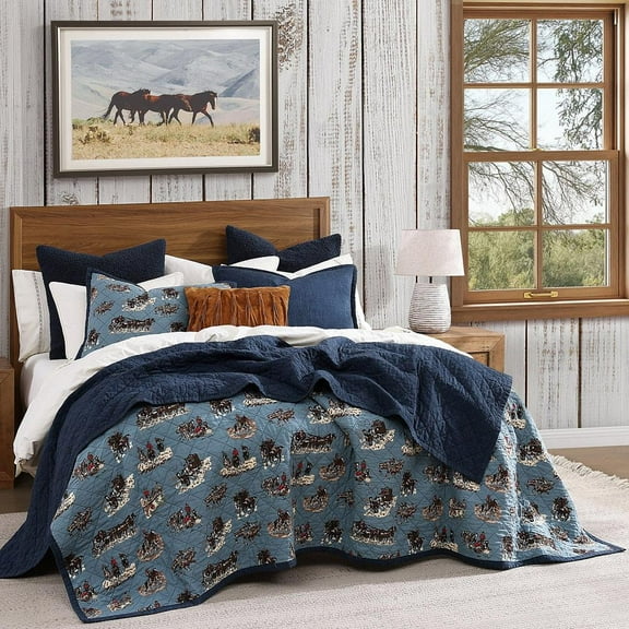 Hiend Accents Settler Quilt Set Multi TWIN