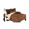 thumbnail image 1 of Hiend Accents Unisex Barbed Wire Embroidery Queen Comforter Set 7 Piece - WS3190-SQ-OC One Size, 1 of 2