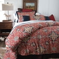 thumbnail image 1 of Hiend Accents Unisex Melinda Washed Linen 3-Piece Super Queen Comforter Set - FB2031-SQ-OC One Size, 1 of 4