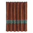 thumbnail image 1 of Hiend Accents Unisex Wyatt Scroll Shower Curtain - SC1762 One Size, 1 of 2