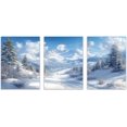 thumbnail image 1 of Hieng 3PCS Forest Wall Art Nature Modern Canvas Painting,Artwork Picture for Home Decoration Living Room BedroomDining Room Wall Decor(only canvas), 1 of 6