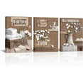 thumbnail image 1 of Hieng Bathroom Wall Art Rustic Bathrom Canvas Wall Art Farmhouse Bathroom Decor Painting Artworkcs, 1 of 6