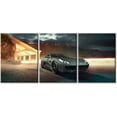 thumbnail image 1 of Hieng Black Supercar at Sunset Canvas Prints Hypercar Wall Art Paintings Sports Car Posters Stretched Pictures for Living Room Modern Home Decor Wall Art Decorations（Only canvas）, 1 of 6