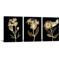 thumbnail image 1 of Hieng Brown Flowers Canvas Wall Art Floral with Butterfly Painting Art Prints Modern Black and Brown Bathroom Decor, 1 of 6