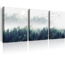 Hieng Canvas Wall Art For Living Room Farmhouse Wall Decoration For Bedroom Kitchen Wall Decor Bird On The Branch Wall Painting Abstract Wall Pictures Artwork Room（Only canvas）