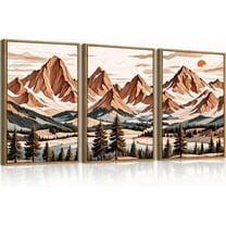 Hieng Christian Wall Art Large Jesus Easter Bible Verse Art Prints Religious Scripture Wall Decor for Church Living Room Bedroom(Only canvas)