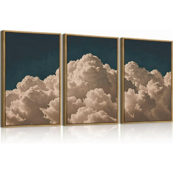 Hieng Christian Wall Art Large Jesus Easter Bible Verse Art Prints Religious Scripture Wall Decor for Church Living Room Bedroom(Only canvas)