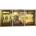 thumbnail image 1 of Hieng Dollar Money Canvas Wall Art Decor Vintage 100 Dollar Bill Motivational Poster Painting for Home Decor and Office Living Room Artwork Unframed, 1 of 6