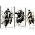 thumbnail image 1 of Hieng Football Canvas Wall Art Watercolour Color Splash Ink Rugby Poster Graffiti Cool Gaming Sport Themed Picture Print Artwork for Boys Teen Kids Room Playroom Wall Decor（Only canvas）, 1 of 6