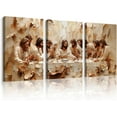thumbnail image 1 of Hieng Jesus Leaves The 99 Sheep Wall Art The Lost Sheep Wall Decor Jesus Lamb Canvas Wall Art Shepherd Christian Painting Religious Aesthetic Pictures for Living Room Unframed, 1 of 6