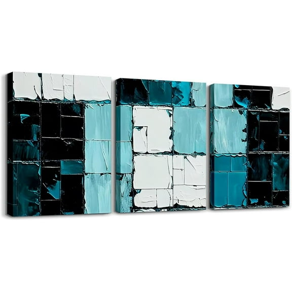 Hieng Kids Red Black White Wall Paintings Abstract Canvas Wall Hieng for Living Room Bedroom Boys Girls Modern Abstract Hieng Posters Pictures Bathroom Wall Decor Modern Hiengwork