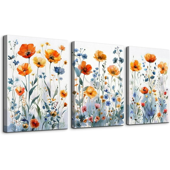 Hieng Large Wall Art for Living Room Canvas Decor for Bedroom Office - Modern Home Field Scenery Paintings Abstract Pictures Prints Posters Artworks(only canvas)