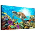 thumbnail image 1 of Hieng Large Wall Decor For Living Room Inspiration Canvas Wall Art For Bedroom Room Kitchen Wall Decoration Abstract Leaves Wall Paintings Artworks Office Wall Pictures （Only canvas）, 1 of 6