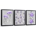 thumbnail image 1 of Hieng Ocean Animal Wall Art Jellyfish Fish Sea Turtle Picture Prints Glam Blue and Grey Bathroom Decor Artwork Unframed, 1 of 6