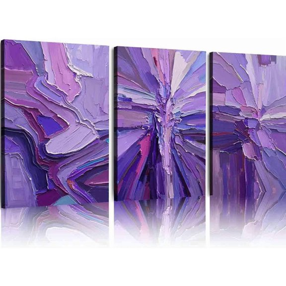 Hieng Unframed Abstract Canvas Oil Painting Print Rabbit Original Canvas White Rabbit Art Pet Portrait Cub Animal Wall Painting Personalized Gift