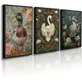 thumbnail image 1 of Hieng William Morris Wall Hieng Forest Animal Canvas Prints Wall Hieng Sets Farmhouse Living Room Decor Fox Rabbit Eagle Gothic Vintage Botanical Floral Oil Painting Pictures, 1 of 6